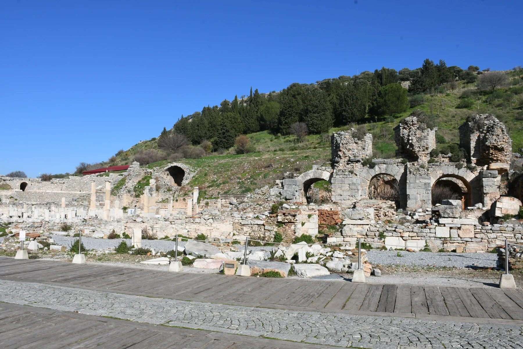 Varius bath house ephesus ancient city