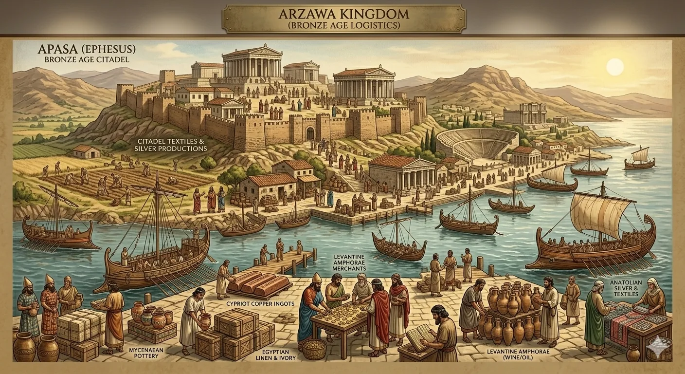 Arwaza Kingdom of Apasa Ephesus Ancient city