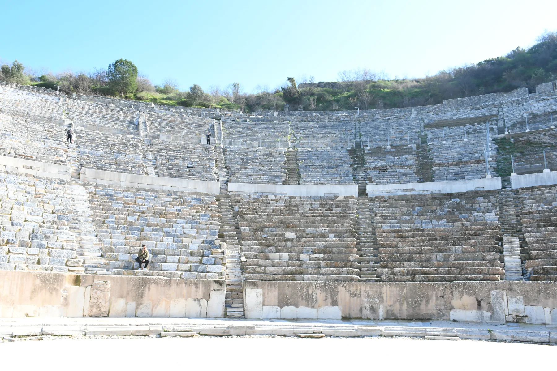 Great theatre of ephesus ancient city roman