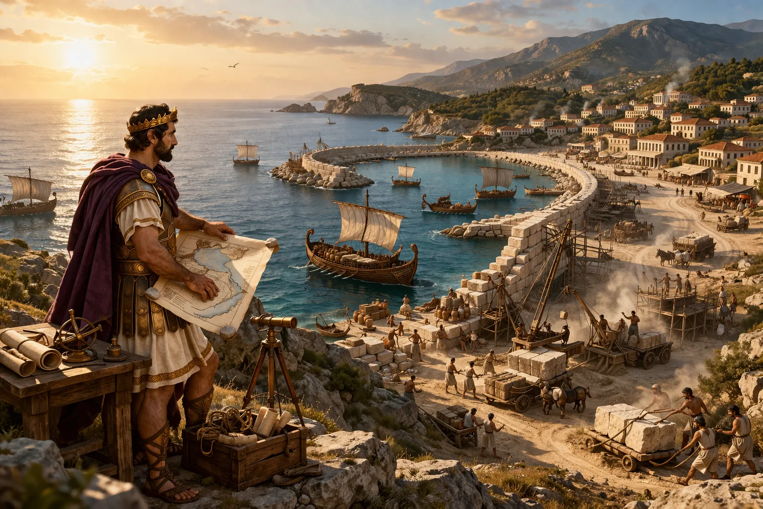 Lysimachus of alexander greats general of ephesus ancient city