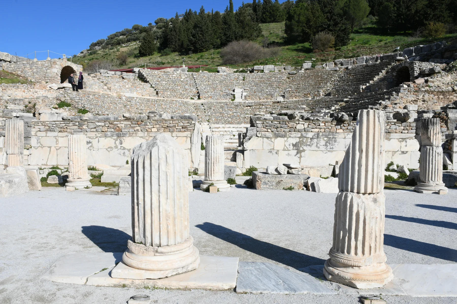 Ephesus ancient city Odeon