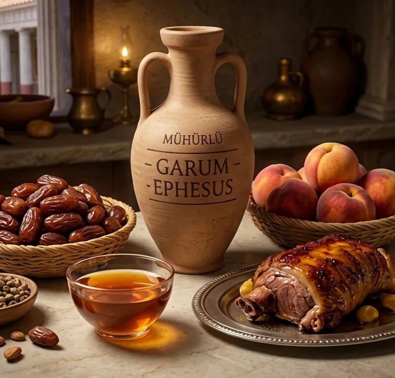 Roman food ephesus ancient city