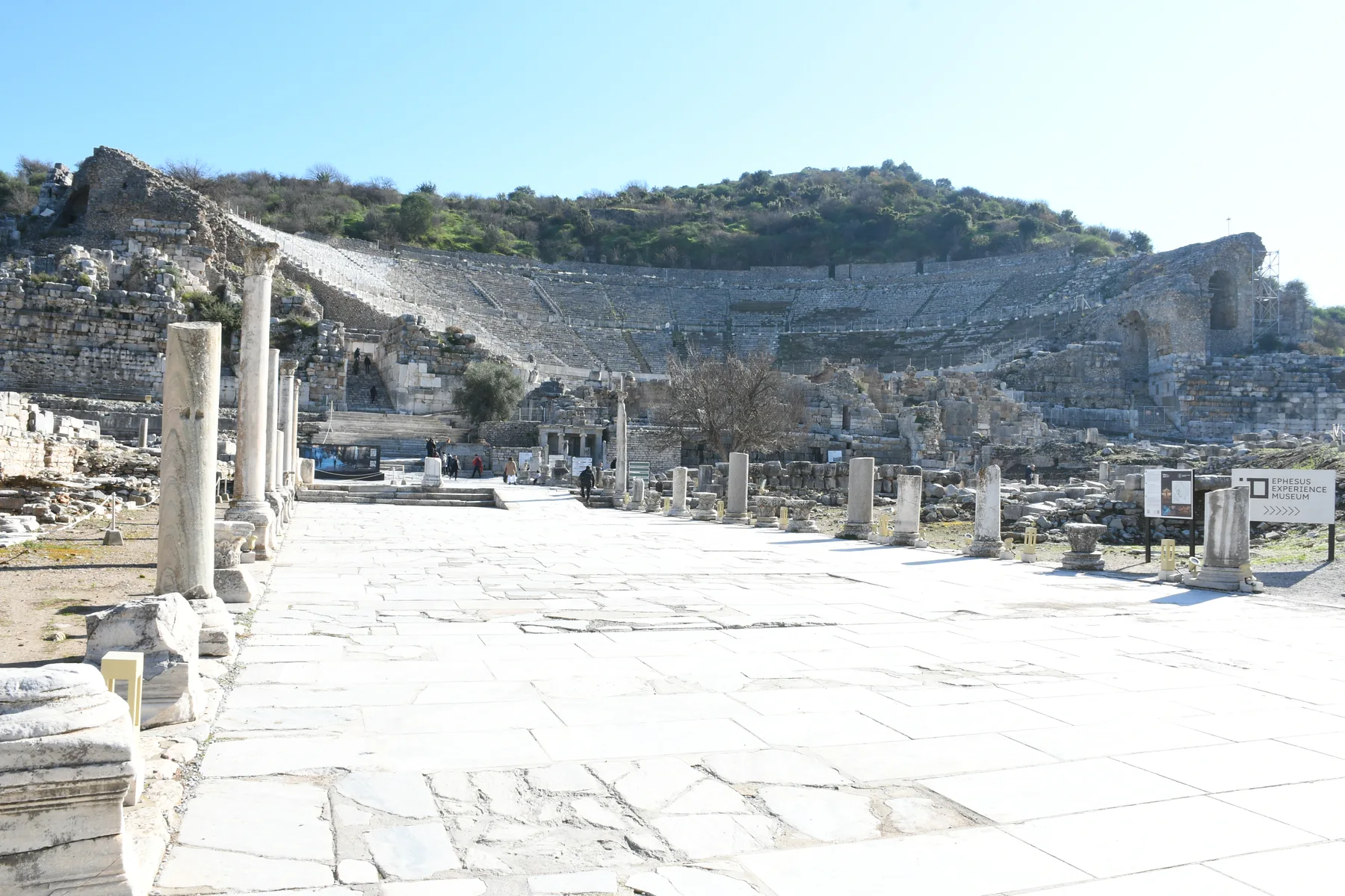 Port of ephesus ancient city