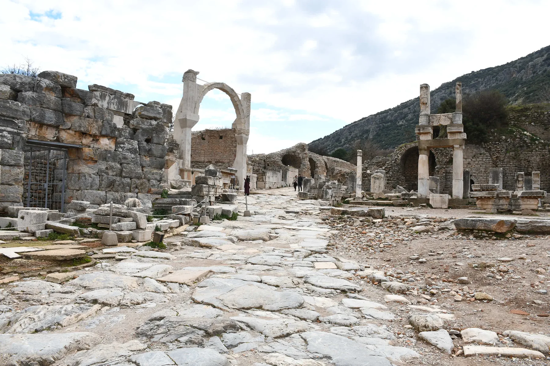Domition of ephesus ancient city temple