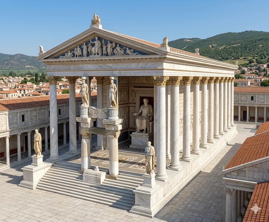 Domitian temple of ephesus ancient city