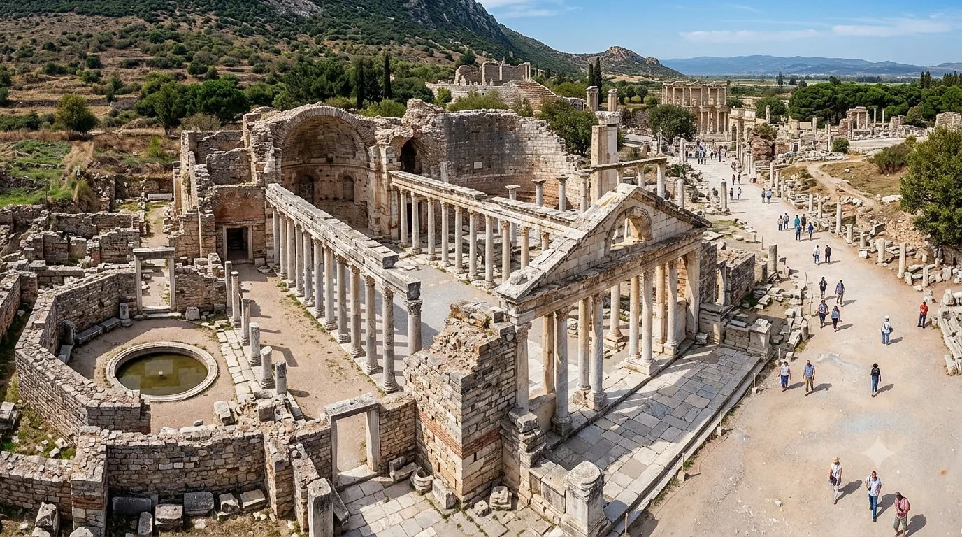 Ephesus ancient city double church