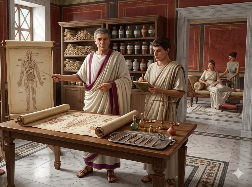 Rufus-of-Ephesus-teaching-anatomy-on-parchment-in-a-marble-study-in-Ephesus-with-surgical-