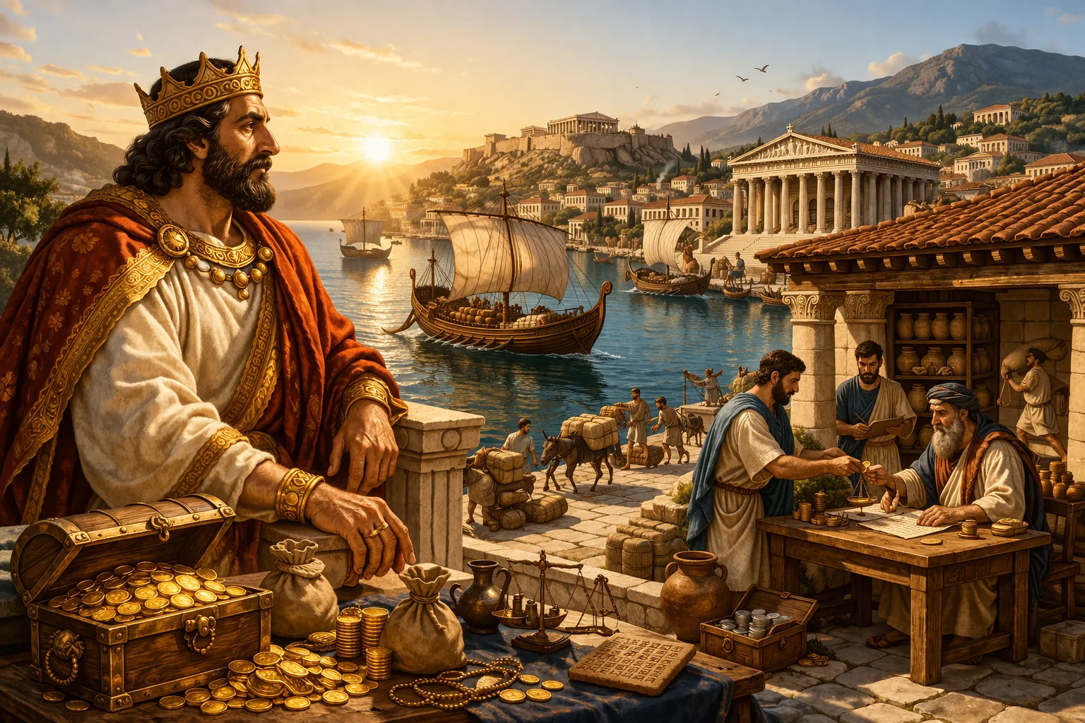 King Croesus and the Rise of the Ephesian Banking System