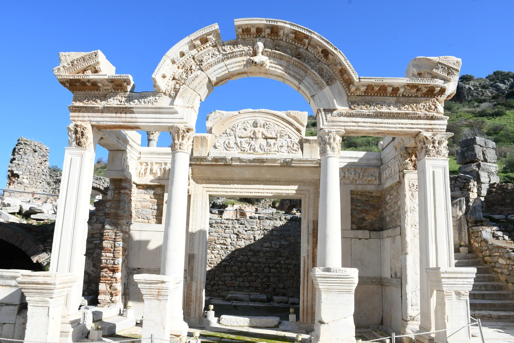 Hadrian temple of ephesus ancient city