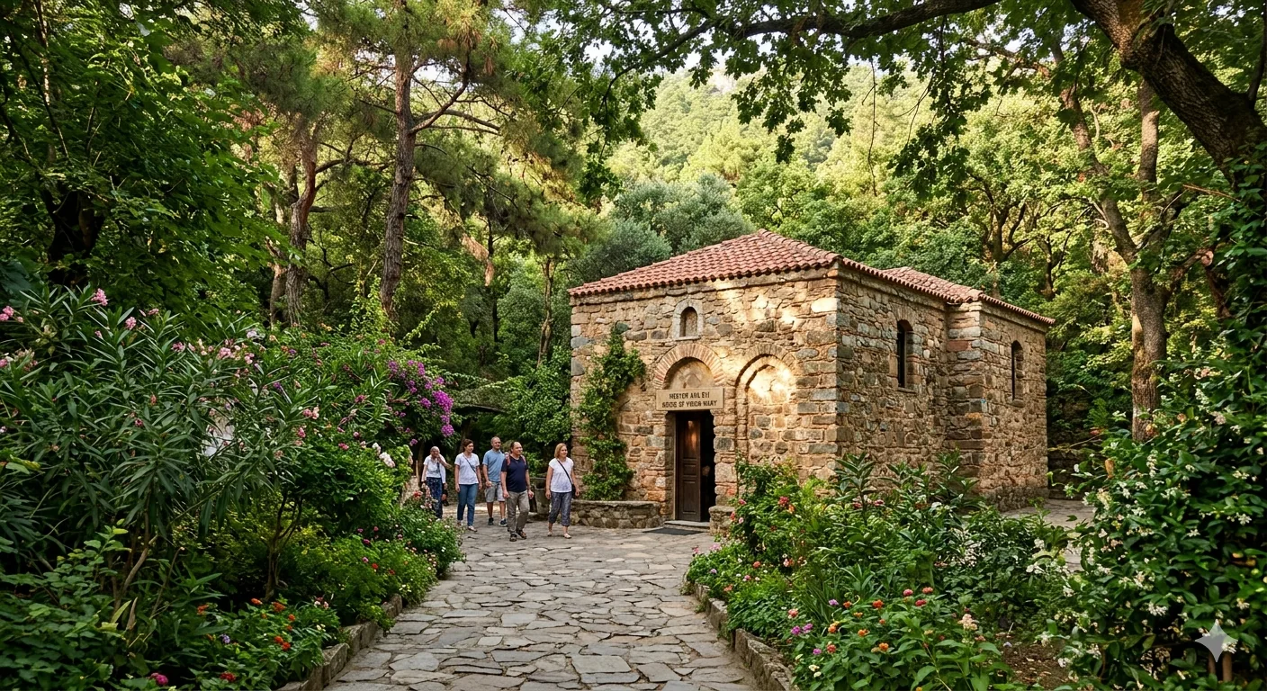 House of mary near by ephesus ancient city religion