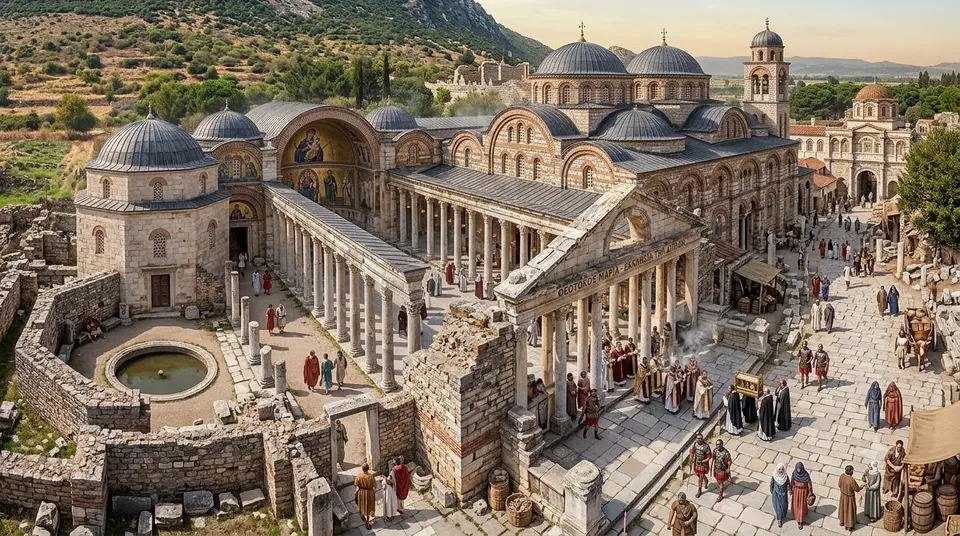 Double Church in Ephesus