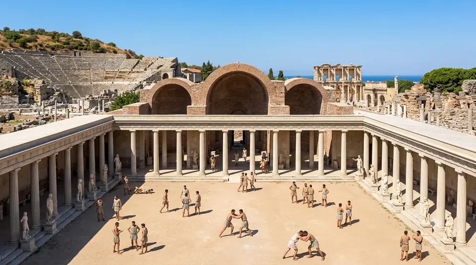 Eastern Gymnasium in Ephesus