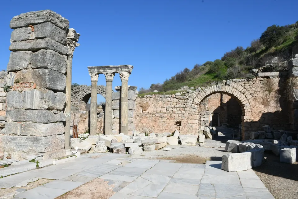 Scholastica Baths in Ephesus